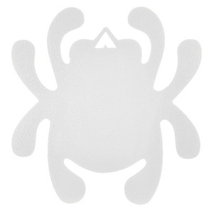 Spyderco ステッカー ビニールデカール [ ホワイト ][scstk1]