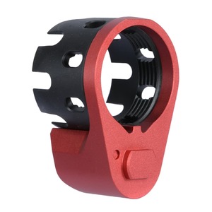 STRIKE INDUSTRIES キャッスルナット&エンドプレート AR15対応 QDスイベル対応 [ レッド ][arecneepr]の通販は