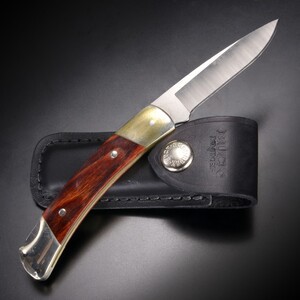 BUCK 折りたたみナイフ 0501RWS-B Squire ロックバック[bu501