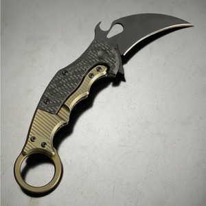 FOX KNIVES 折りたたみナイフ TITANIUM FRAME LOCK カランビット FX-599TiC[fox599tic]  ナイフ・サバイバルナイフ