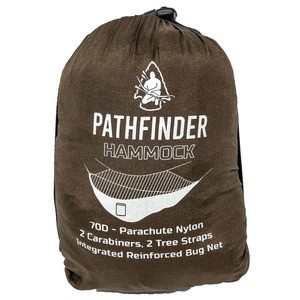 Pathfinder ハンモック 耐荷重約180kg 虫除けネット付き 70D 