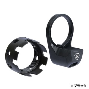 STRIKE INDUSTRIES キャッスルナット&エンドプレート AR15対応 QDスイベル対応 [ レッド ][arecneepr]の通販は