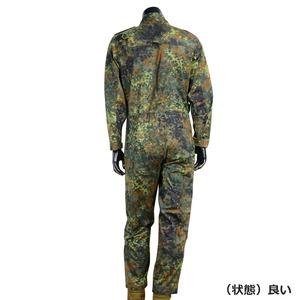 ドイツ軍放出品 カバーオール 戦車兵用 フレクターカモ 裏地無し [ 175-185/100 / 破損あり ][ra15757]の通販は