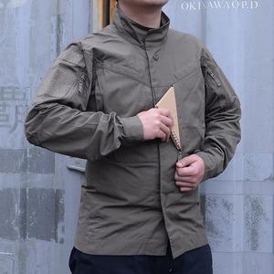 HELIKON-TEX ジャケット MBDU コンバットシャツ NYCO リップストップ BL-MBD-NR [ RAL7013(ブラウングレー) / レギュラー/Sサイズ ][blmbdnr81b03]_3