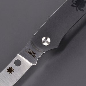 SPYDERCO 折りたたみナイフ ロディ [ ブラック ][sc189pbk] SPYDERCO 折りたたみナイフ ロディ [ ブラック ][sc189pbk
