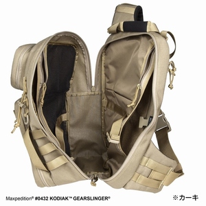 MAXPEDITION スリングバッグ Kodiak Gearslinger [ ウルフグレー ][432w]