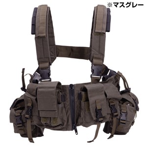 LBT ロードベアリング チェストリグ M4/M16用 フロントジッパー付き 1961A-R [ コヨーテブラウン  ][lbt1961arcb]の通販はau PAY マーケット - ミリタリーショップ レプマート | au PAY マーケット－通販サイト