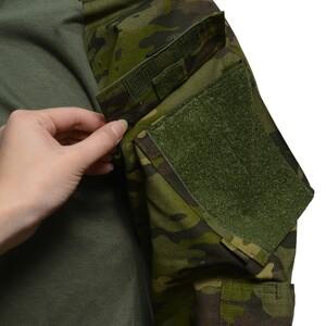 (しゅんいち)米軍実物タグ付き Mサイズ コンバットシャツ アーミー コンバットシャツ 長袖 メッシュ 綿94% ( マルチカム