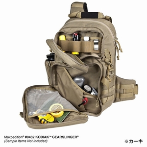 MAXPEDITION スリングバッグ Kodiak Gearslinger [ ウルフグレー ][432w]