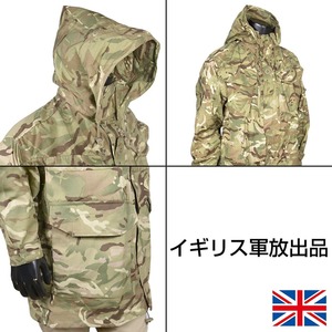 イギリス軍放出品 マウンテンパーカー 裏地メッシュあり MTPカモ