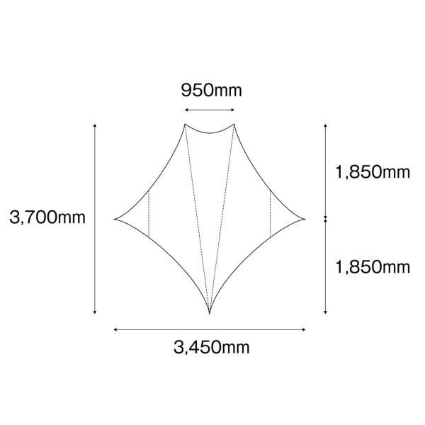 テンマクデザイン マンタタープミニ tent-Mark DESIGNS