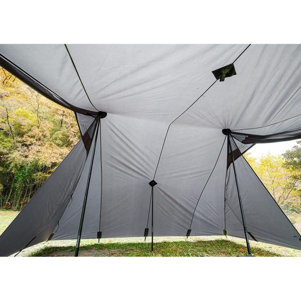 新品　テンマクデザイン ブラックサミット GG8  メインポール付 BLACK SUMMIT GG8｜TENT｜PRODUCTS｜tent-Mark DESIGNS