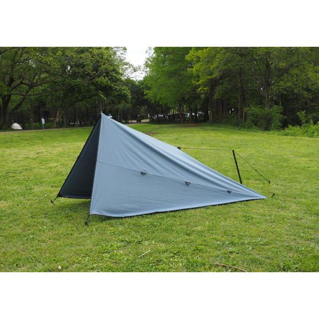 テンマクデザイン 男前 タープ グレー tent-Mark DESIGNS 【 スクエア タープ ソロ キャンプ 焚き火 】 