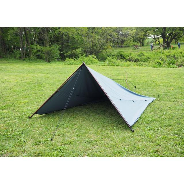 テンマクデザイン 男前 タープ グレー tent-Mark DESIGNS 【 スクエア タープ ソロ キャンプ 焚き火 】 