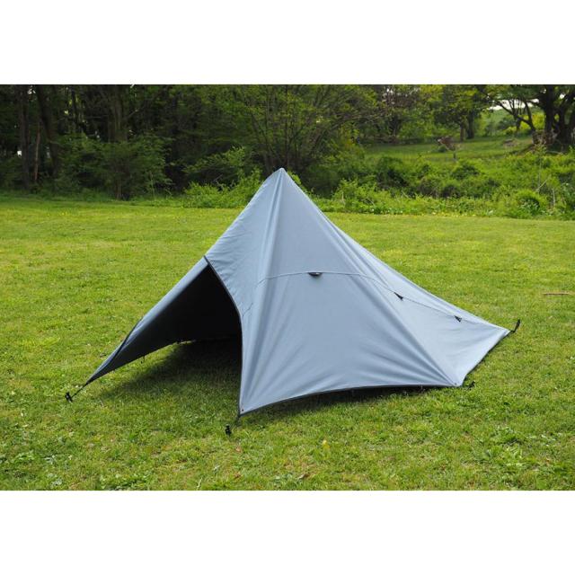 テンマクデザイン 男前 タープ グレー tent-Mark DESIGNS 【 スクエア タープ ソロ キャンプ 焚き火 】 