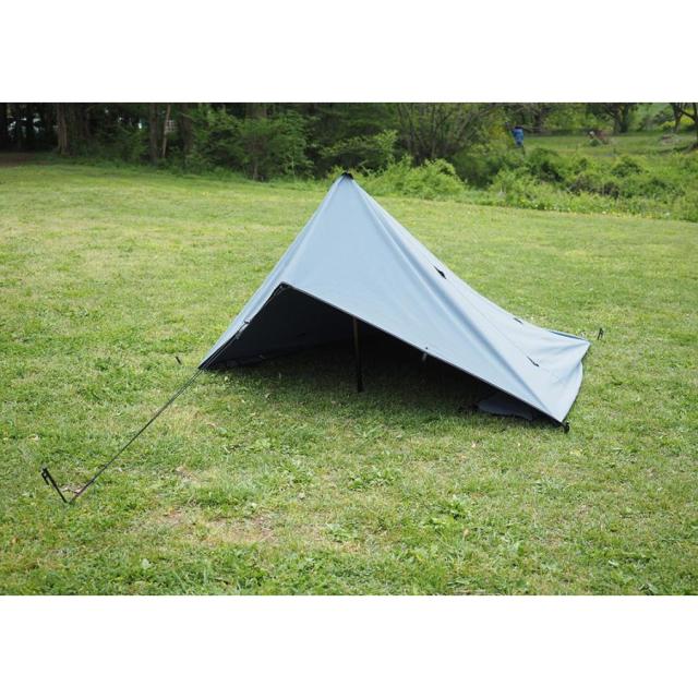 テンマクデザイン 男前 タープ グレー tent-Mark DESIGNS 【 スクエア タープ ソロ キャンプ 焚き火 】 
