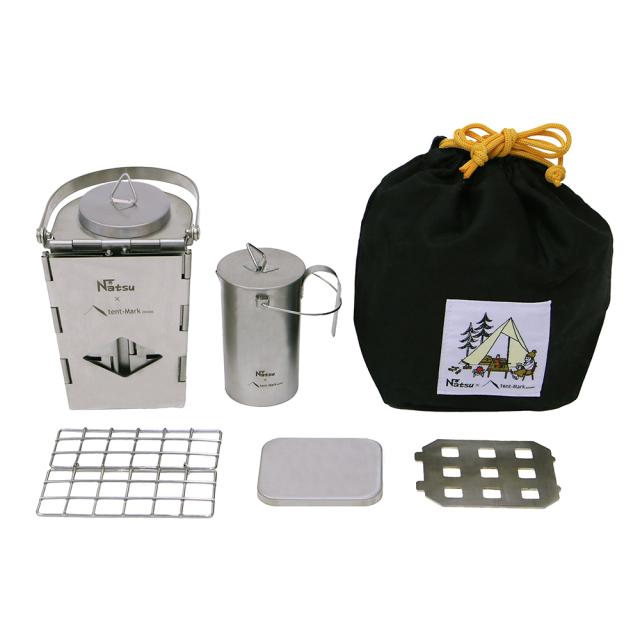テンマクデザイン　NOKANROMAN （ tent-Mark DESIGNS ） お一人様 熱燗 おつまみ 炭火 燗銅壺_1