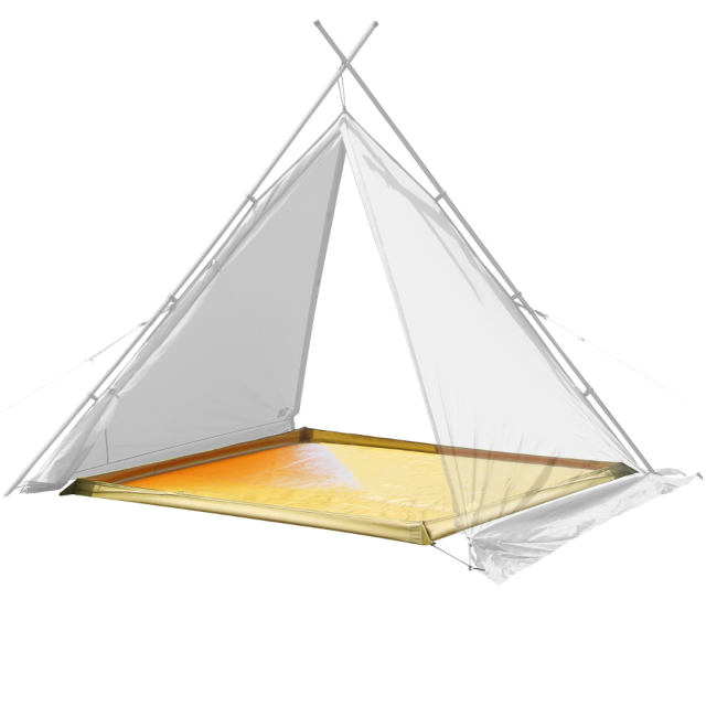 テンマクデザイン ペポ ソロ グランドシート tent-Mark DESIGNS オプション品 ペポソロ グランドシート フットプリント テントマット 簡単設営 立ち上がり 湿気対策_1