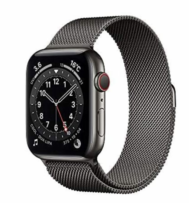 新古品　未開封　Apple Watch Series 6 (GPS + Cellularモデル) - 44mm  グラファイトステンレススチールケースとグラファイトミラネーゼ｜au PAY マーケット