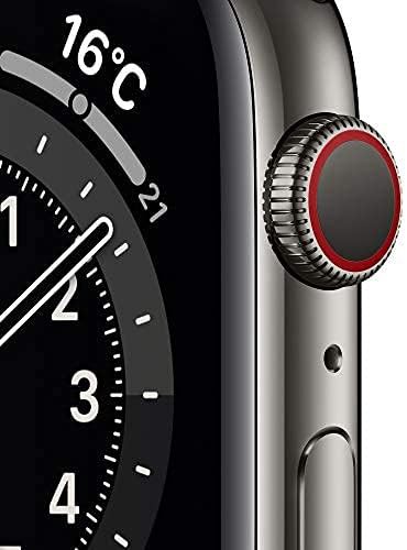 新古品　未開封　Apple Watch Series 6 (GPS + Cellularモデル) - 44mm  グラファイトステンレススチールケースとグラファイトミラネーゼ