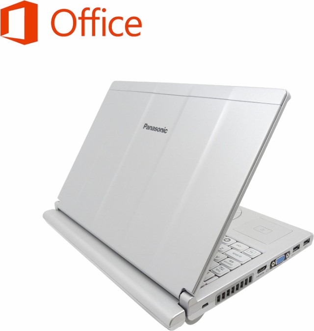 Panasonic ノートPC CF-NX4/MS Office 2019/Win 10 Pro/12.1型/USB 3.0/HDMI/WIFI/Bluetooth/Core i5-5300U/8GB/256GB SSD 中古美品