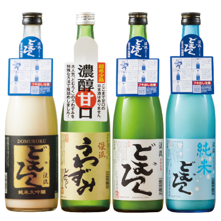日本酒 お酒 純米大吟醸酒 純米酒 普通酒  渓流どむろく 4種 各1本 4本組 720ml 【7560円(税込)以上で送料無料】の通販は 7,734円