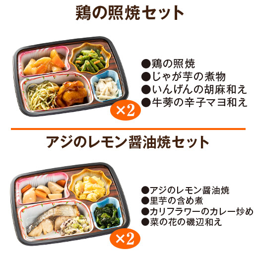 冷凍弁当 健康 おかず 冷凍 食品 ほほえみ御膳 Aセット 20食分 10種×2食 ストック レンジ お中元 敬老の日 父の日 ギフト プレゼント_7