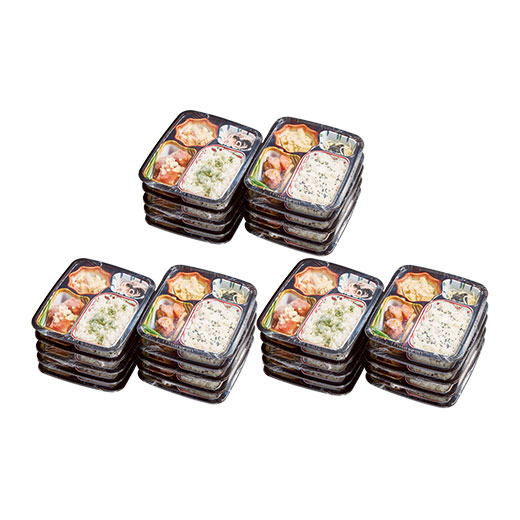 冷凍弁当 健康 おかず 冷凍 食品 らく旨 はればれ弁当 第2弾 30種 30食 セット 弁当 簡単 時短 栄養 保存 送料無料_1
