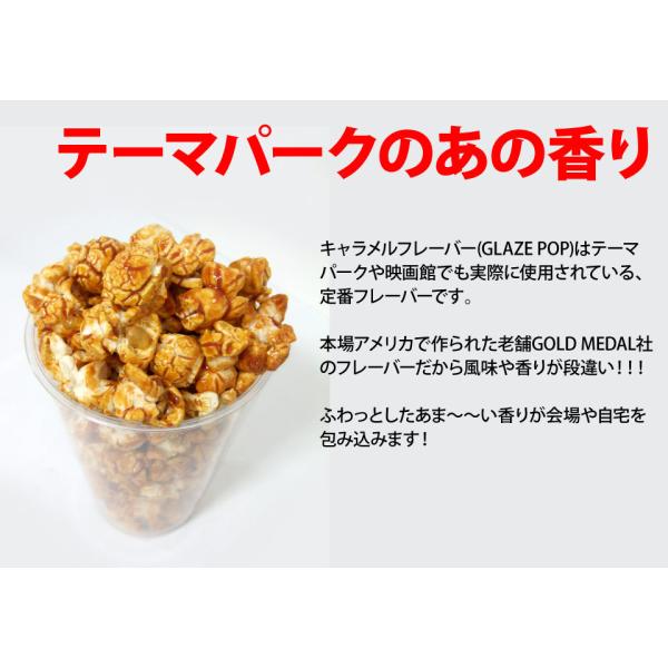 キャラメルフレーバー　22.7kg　GOLD MEDAL　ポップコーン