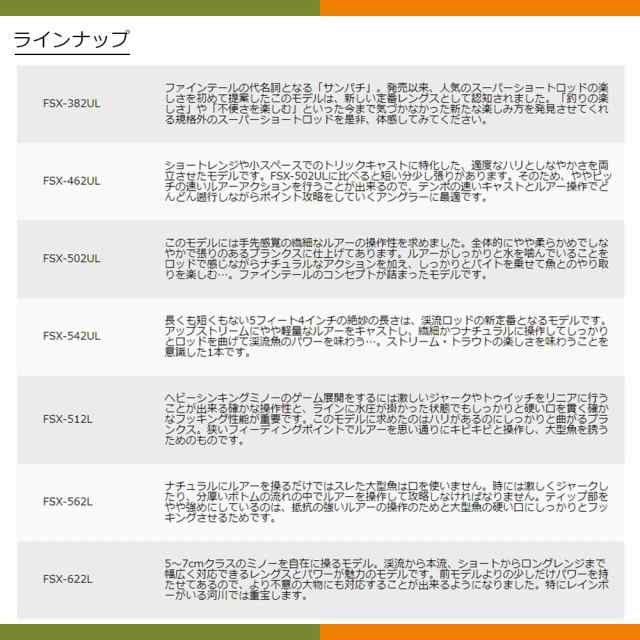 メジャークラフト ファインテール ストリーム FSX-B4102UL 釣竿 送料