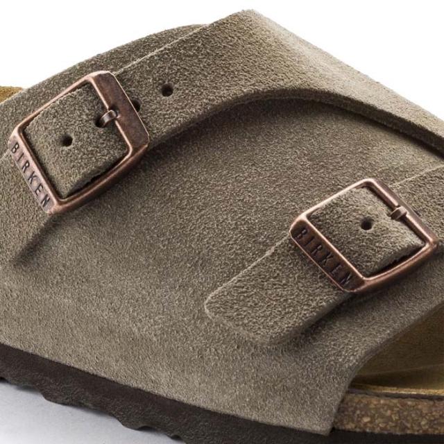 ビルケンシュトック チューリッヒ 普通幅 メンズ レディース トープ ベージュ スエード BIRKENSTOCK ZURICH LEVE TAUPE 0050461 ストラップサンダル[PU1]_6