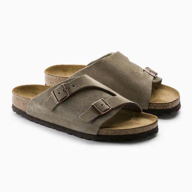 ビルケンシュトック チューリッヒ 普通幅 メンズ レディース トープ ベージュ スエード BIRKENSTOCK ZURICH LEVE TAUPE 0050461 ストラップサンダル[PU1] ビルケンシュトック チューリッヒ 普通幅 メンズ レディース トープ