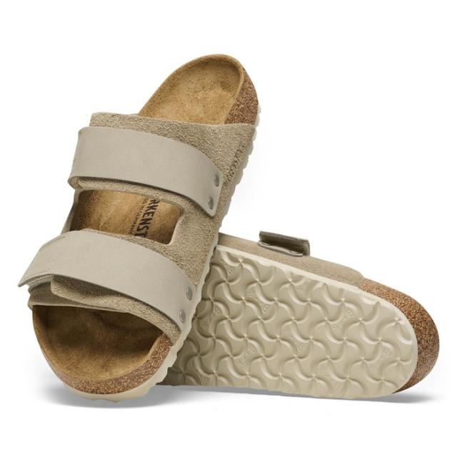 ビルケンシュトック 宇治 普通幅 メンズ レディース トープ ベージュ ヌバック スエード BIRKENSTOCK UJI LENB/LEVE TAUPE 1025690 ストラップサンダル_5