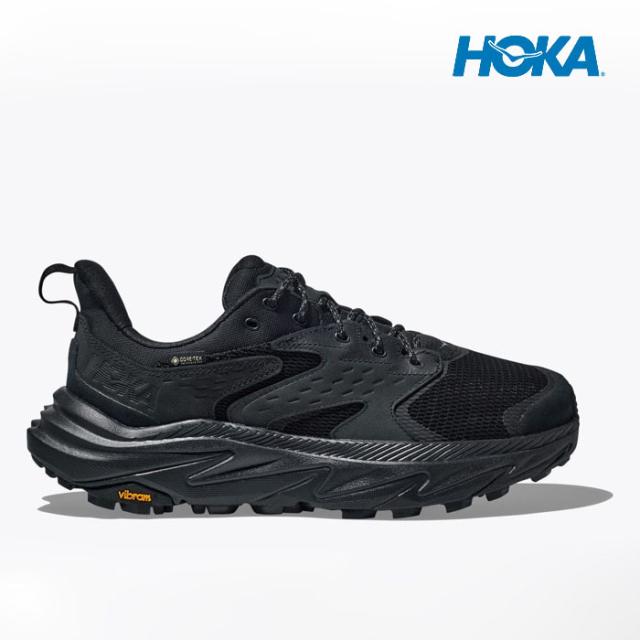 毎日発送 HOKA ONE ONE ホカオネオネ ANACAPA 2 LOW GTX 1141632F-BBLC アナカパ 2 ロー ゴアテックス ビブラムソール 厚底 メンズ スニーカー ハイキングシューズ アウトドア 防水 レザー メッシュ 黒[PU1]の通販は 22,275円