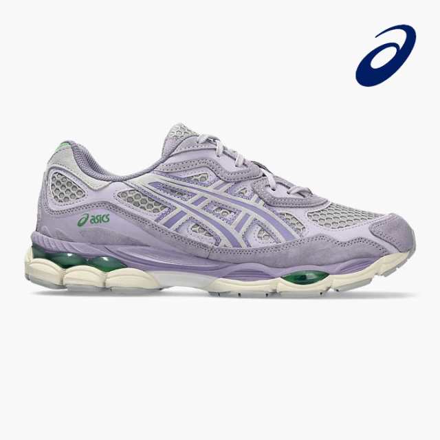 毎日発送 ASICS GEL-NYC 1203A383.021 アシックス ゲル エヌワイシー メンズ レディース スニーカー 紫 グレー[PU1]の通販は