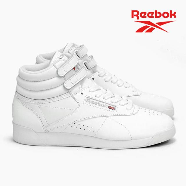 リーボック スニーカー レディース ハイカット REEBOK F/S HI INT 100000103 2431 フリースタイル ハイ ホワイト REEBOK CLASSIC リーボック クラシック 白 フィットネス シューズ[PU3]