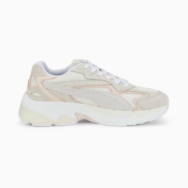 プーマ テバリス ニトロ レディース スニーカー PUMA TEVERIS NITRO 388774-04 ベージュ 白 ピンク[PU2]_3