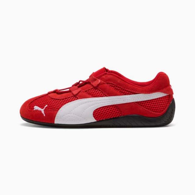 毎日発送 プーマ スピードキャット ゴー PUMA SPEEDCAT GO 403589-02 レディース スニーカー 赤白 スエード メッシュ[PU1]_2