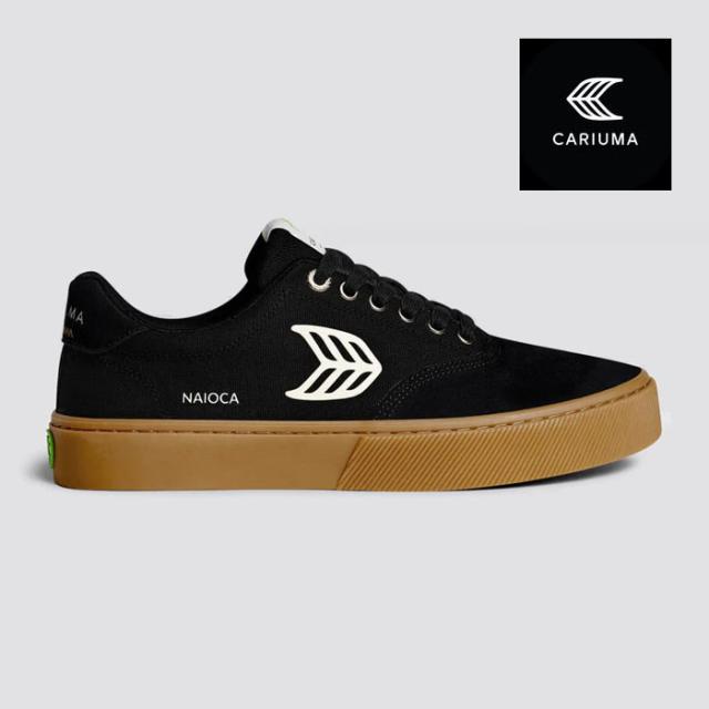 CARIUMA カリウマ スケートボードシューズ スニーカー NAIOCA PRO メンズ 黒 ガムソール スエード ナイオカ プロ BLACK GUM/IVORY 511707B14[PU2]