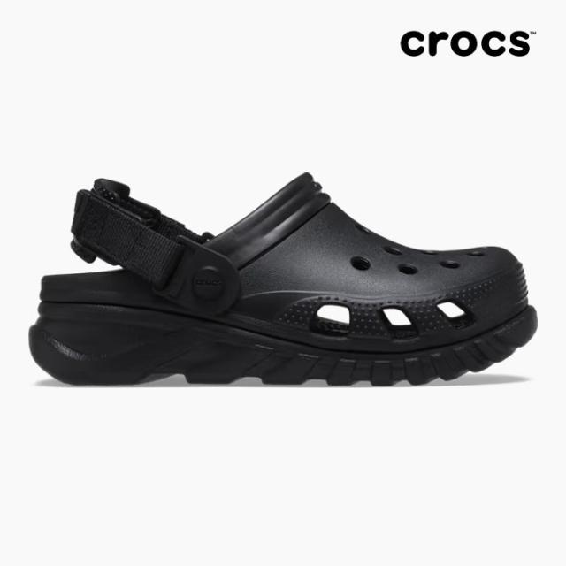 CROCS クロックス サンダル メンズ レディース デュエット マックス 2.0 クロッグ 黒 DUET MAX II CLOG BLACK 208776 001[PU2]の通販は 6,635円