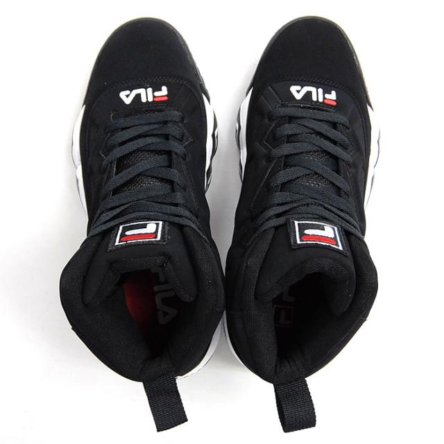 毎日発送 FILA MB FHE102 0001 フィラ マッシュバーン ブラック スニーカー メンズ レディース NBA シグネチャーモデル 黒 厚底 靴[PU2]_1