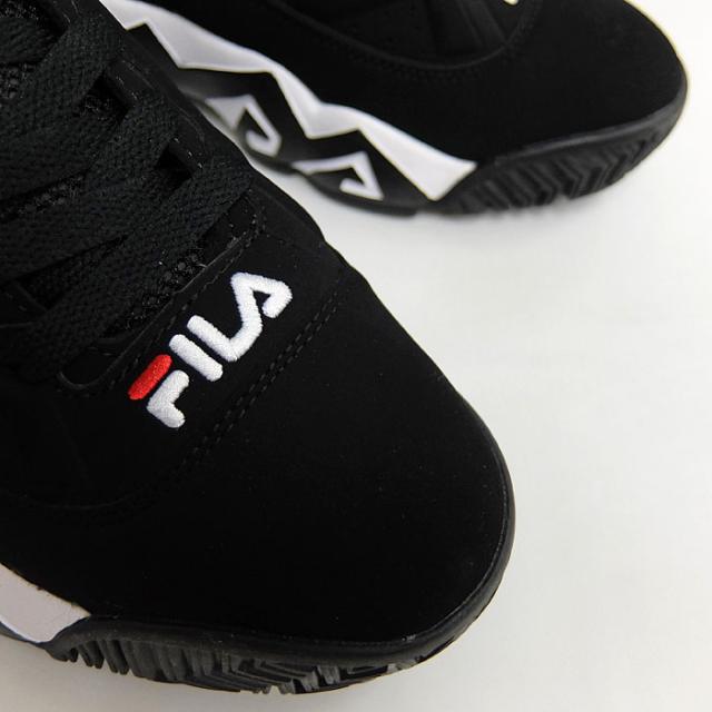 毎日発送 FILA MB FHE102 0001 フィラ マッシュバーン ブラック スニーカー メンズ レディース NBA シグネチャーモデル 黒 厚底 靴[PU2]_4