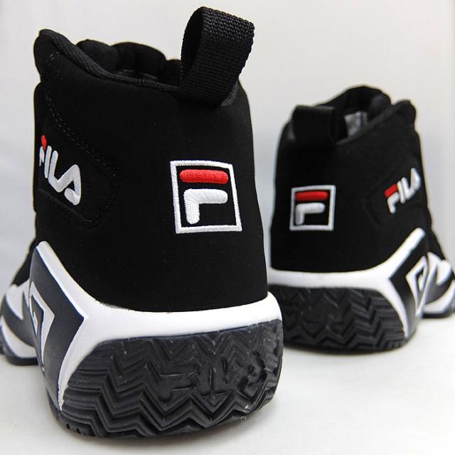 毎日発送 FILA MB FHE102 0001 フィラ マッシュバーン ブラック スニーカー メンズ レディース NBA シグネチャーモデル 黒 厚底 靴[PU2]_8