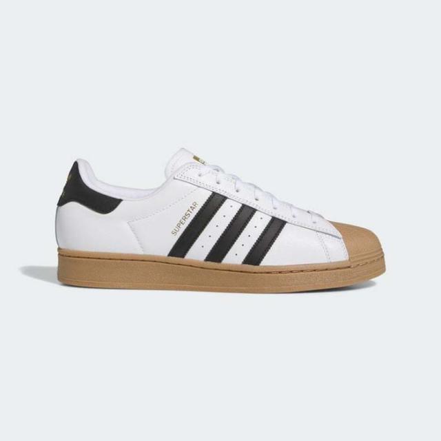 毎日発送 アディダス スーパースター メンズ スニーカー ADIDAS SKATEBOARDING SUPERSTAR ADV IE0669 レザー スケシュー 白黒ガムソール スケートボードシューズ スケボーシューズ[PU3]_1