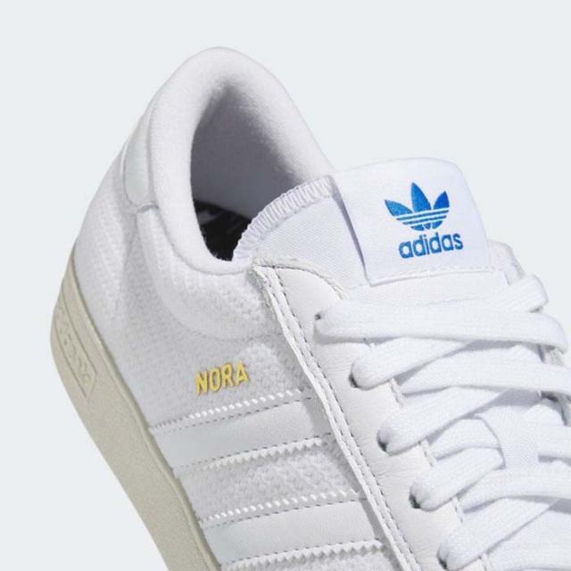 毎日発送 アディダス ノラ メンズ スニーカー ADIDAS SKATEBOARDING NORA IE3119 白 レザー キャンバス ローカット スケートボード ADIDAS SB[PU3]