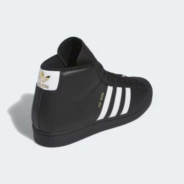 アディダス プロモデル スケートボーディング メンズ スニーカー ADIDAS PRO MODEL ADV IE6593 黒 レザー ハイカット ADIDAS SB[PU1]_3