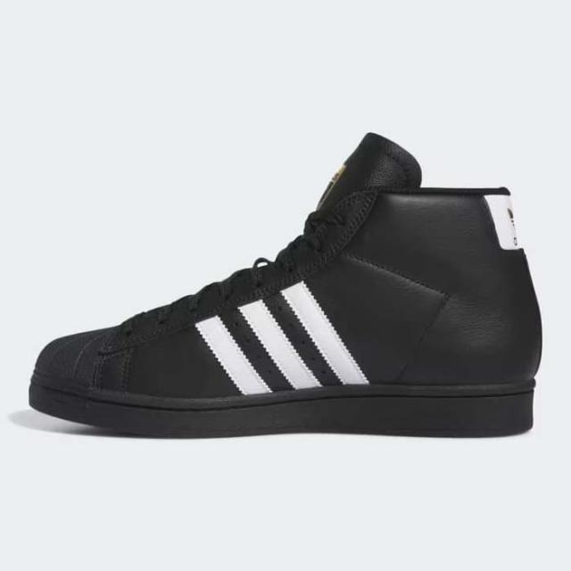 アディダス プロモデル スケートボーディング メンズ スニーカー ADIDAS PRO MODEL ADV IE6593 黒 レザー ハイカット ADIDAS SB[PU1]_4