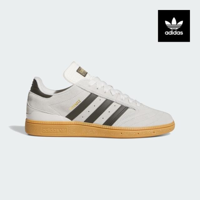 アディダス ブセニッツ メンズ スニーカー ADIDAS SKATEBOARDING BUSENITZ IF4617 アディダススケートボーディング スケシュー ホワイト オリーブ ガムソール SB[PU1]
