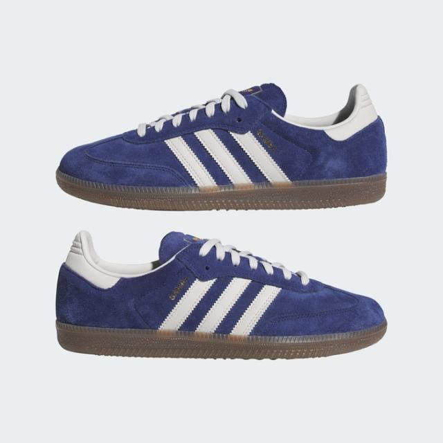 毎日発送 アディダス サンバ レディース メンズ スニーカー ADIDAS SKATEBOARDING SAMBA ADV JP8523 青 ガムソール スエード ローカット スケートボード ADIDAS SB[PU2]