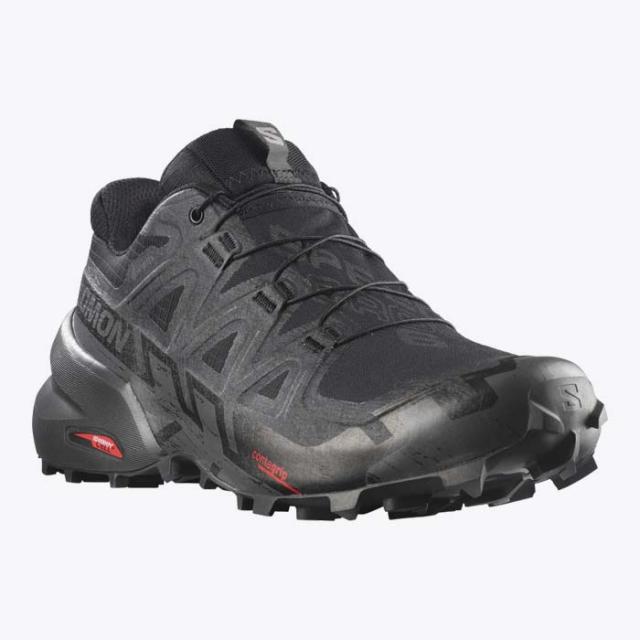 毎日発送 サロモン トレイルランニングシューズ ゴアテックス メンズ レディース SALOMON SPEEDCROSS 6 GORE-TEX M/L41738600 W/L41743400 スピードクロス6 防水 透湿 軽量 トレランシューズ ハイキングシューズ 黒[PU2]_2